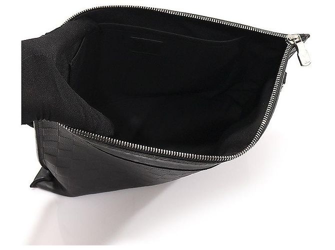 Louis Vuitton Damier Infini Leather Discovery Pochette Clutch Noir - vue 6