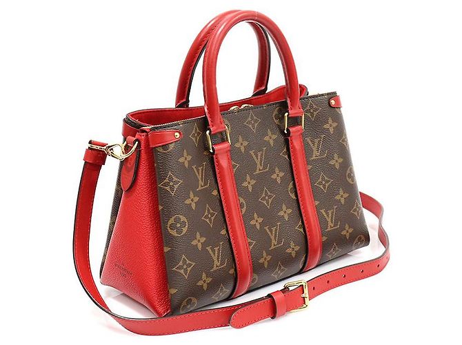 Louis Vuitton Serie Monogram Canvas Rosso Supplé BB - vista 3