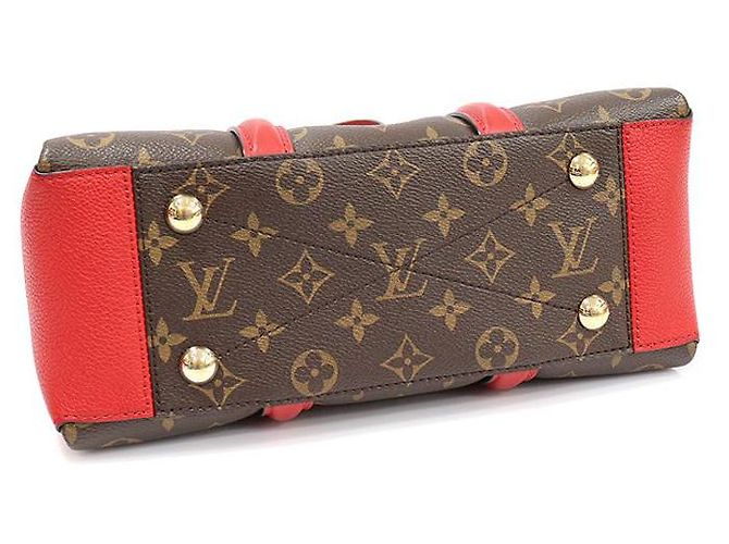 Louis Vuitton Serie Monogram Canvas Rosso Supplé BB - vista 5