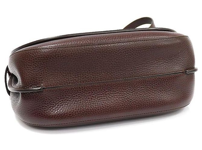 Mulberry Borsa a spalla Amberley media in pelle granata pesante Rosso - vista 5