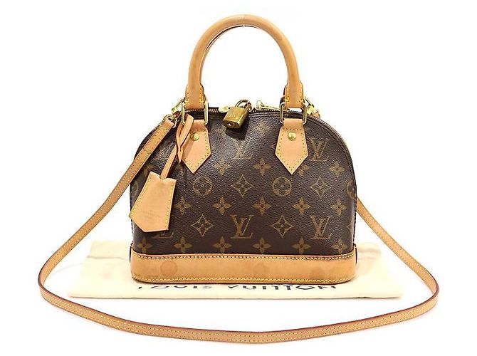 Louis Vuitton Alma BB aus Monogramm-Canvas Braun - Ansicht 2