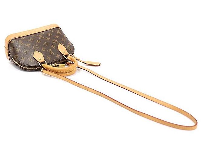 Louis Vuitton Alma BB aus Monogramm-Canvas Braun - Ansicht 4