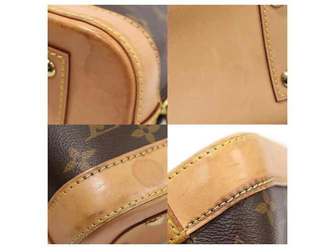 Louis Vuitton Alma BB aus Monogramm-Canvas Braun - Ansicht 6