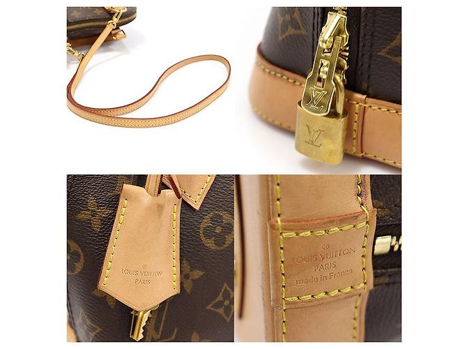 Louis Vuitton Alma BB aus Monogramm-Canvas Braun - Ansicht 7