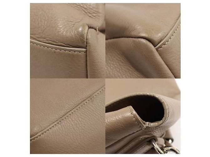 Givenchy Pandora Pure Medium in pelle di vitello marrone - vista 6