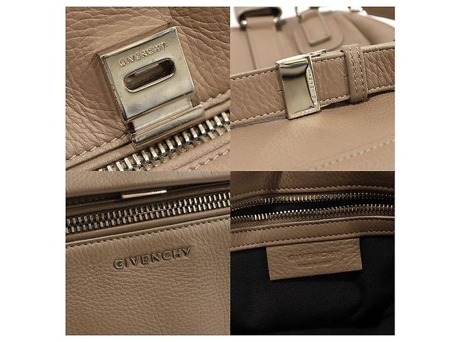 Givenchy Pandora Pure Medium in pelle di vitello marrone - vista 7
