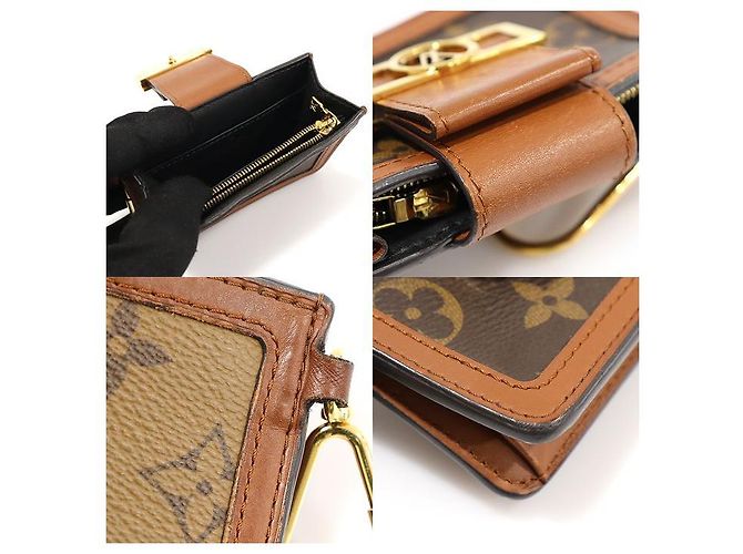 Louis Vuitton Monogramm Wende-Canvas Delfin Multi-Karten-Wallet Mehrfarben - Ansicht 6