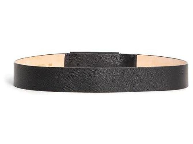 Maison Martin Margiela Cintura in pelle con cucitura distintiva - vista 4