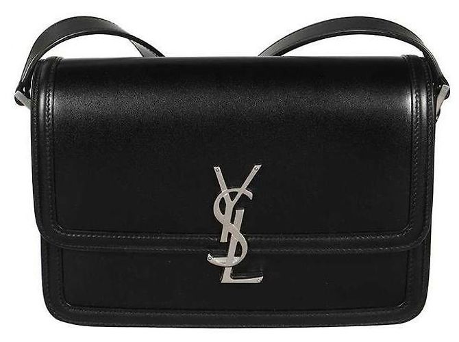 Saint Laurent Borsa a mano media Monogram Nero - vista 4