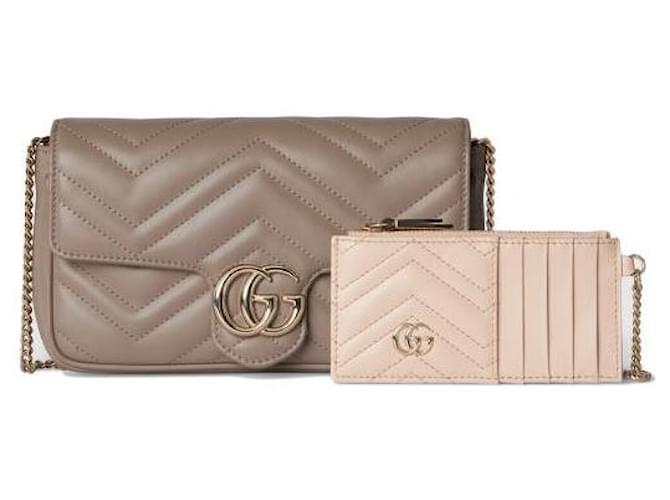 Gucci Piccola Borsa a Spalla AAEKI Marrone - vista 6