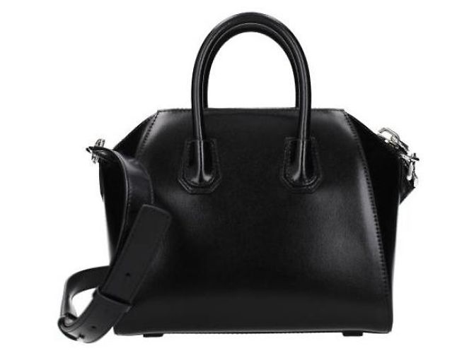 Givenchy Mini Bolsa Antigona de Couro Preto - vista 6