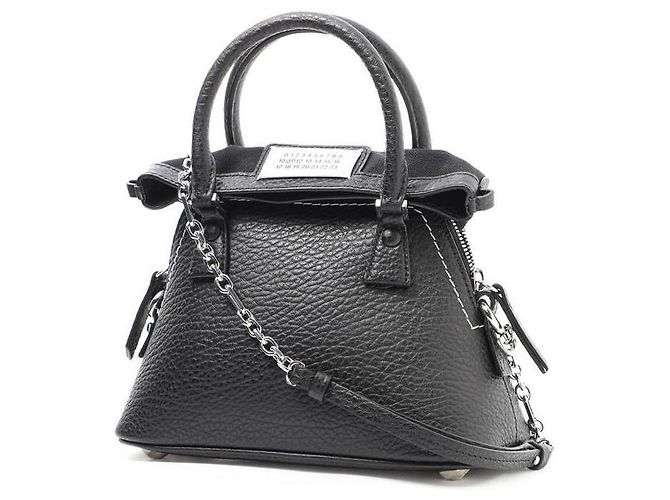 Maison Martin Margiela Tote Bag Micro Nero - vista 4