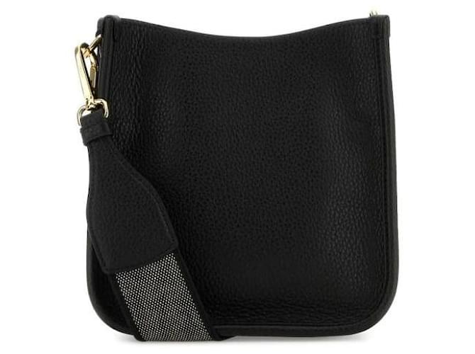 Prada Borsa a spalla mini in pelle Nero - vista 5