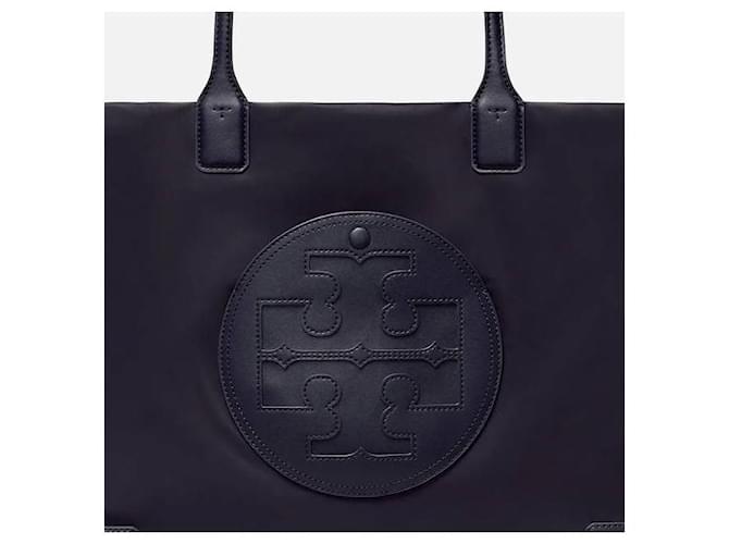 Tory Burch Borsa Tote Ella Blu - vista 6