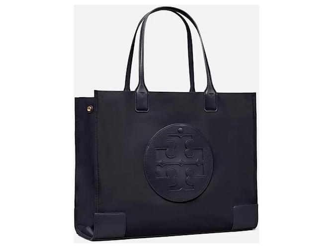 Tory Burch Borsa Tote Ella Blu - vista 7