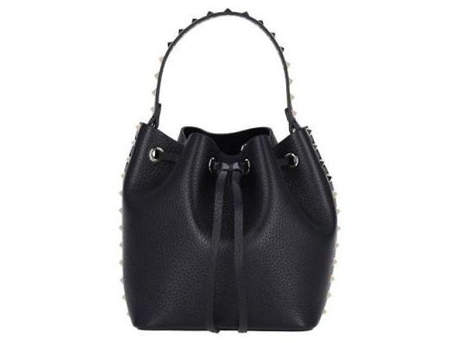 Valentino Borsa a secchiello Rockstud - vista 4