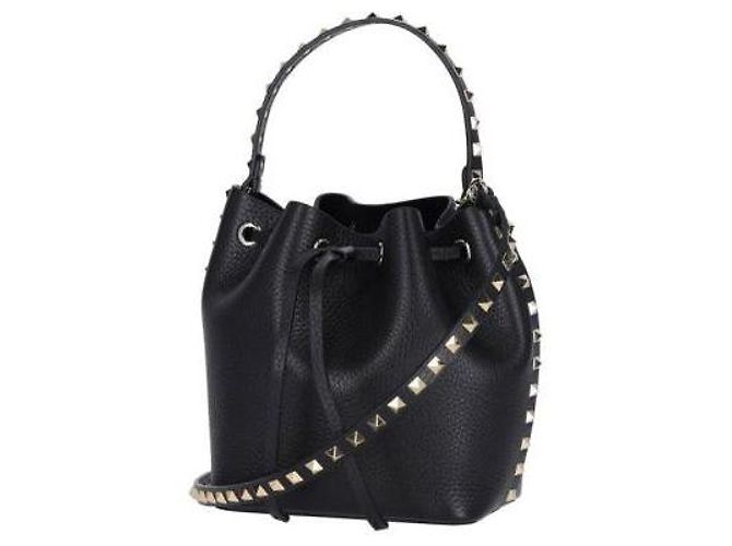 Valentino Borsa a secchiello Rockstud - vista 5