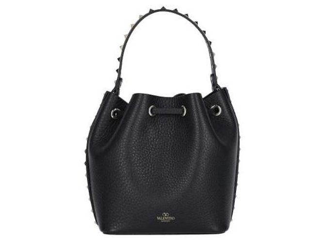 Valentino Borsa a secchiello Rockstud - vista 6