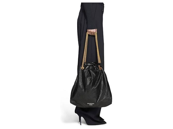 Balenciaga Mittelgroße Tragetasche Schwarz - Ansicht 5