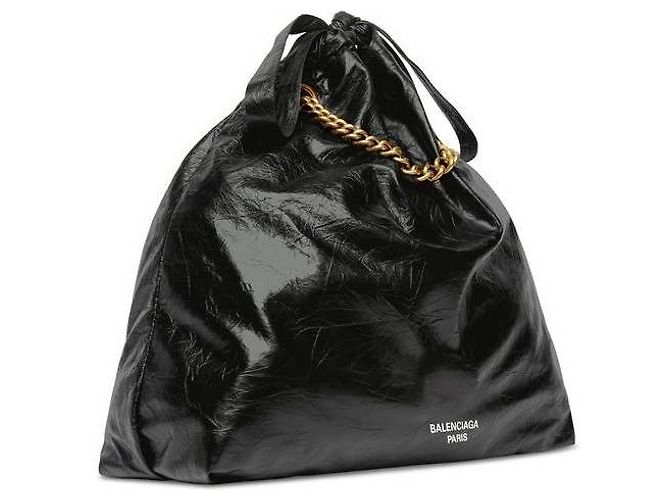 Balenciaga Mittelgroße Tragetasche Schwarz - Ansicht 7