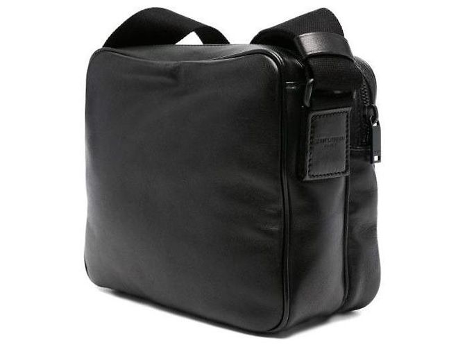 Saint Laurent Bolsa de câmera em couro liso - vista 6