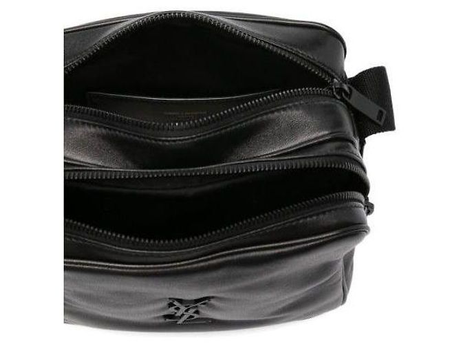 Saint Laurent Bolsa de câmera em couro liso - vista 8