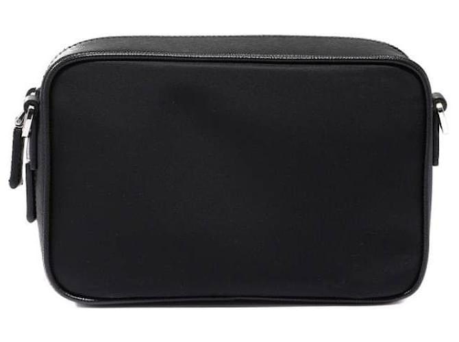 Prada Bolsa transversal com logo triangular Preto - vista 5