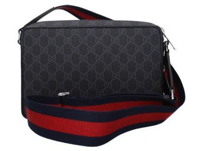 Gucci Borsa a tracolla GG media FADJA Nero - vista 6