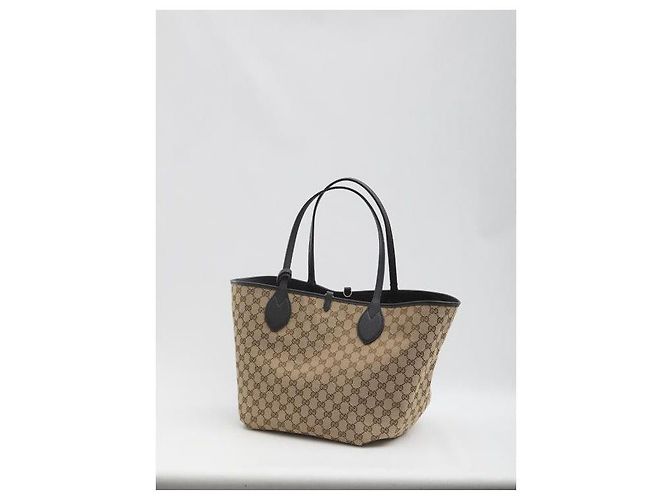 Gucci Mittelgroße Wendetasche AAFEQ Schwarz - Ansicht 8