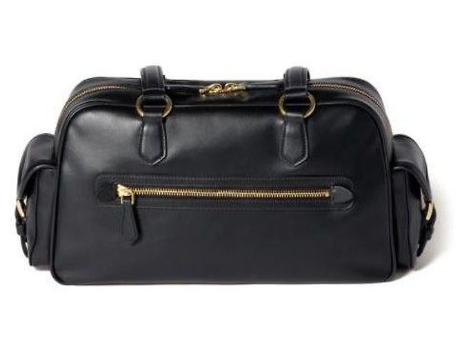 Miu Miu Borsa a mano con manico superiore in pelle Napa Nero - vista 6