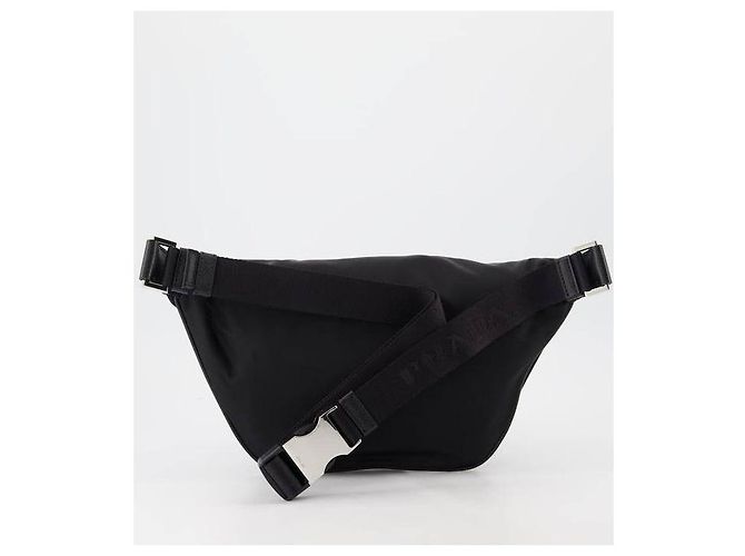 Prada Borsa a tracolla in nylon OOM Nero - vista 5
