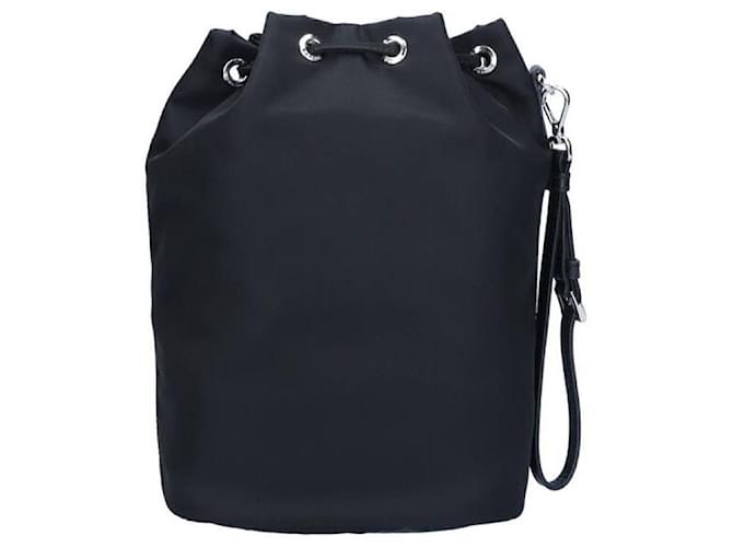 Prada Pochette in Re-Nylon Nero - vista 5