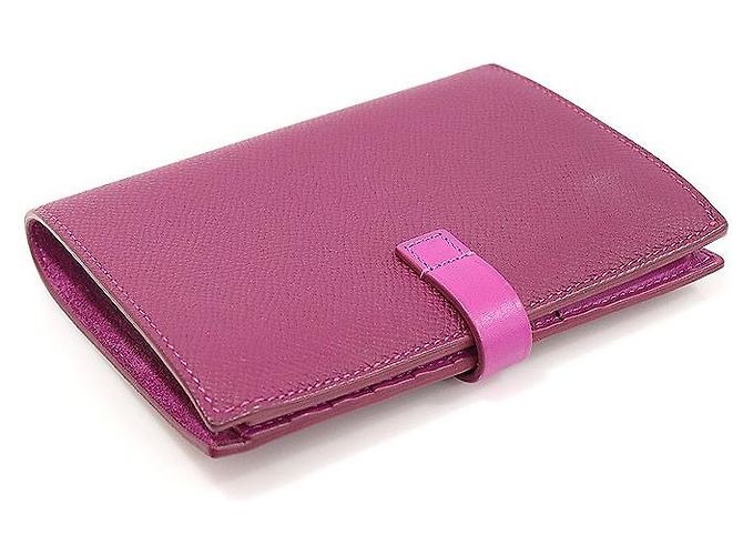 Céline Grape Grain Calfskin Multifunction Medium Strap Wallet Multiple colors - view 5