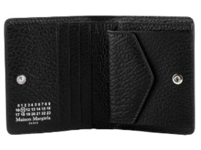 Maison Martin Margiela Stitch Münzgeldbörse Schwarz - Ansicht 4