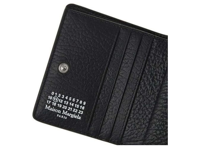 Maison Martin Margiela Stitch Münzgeldbörse Schwarz - Ansicht 6
