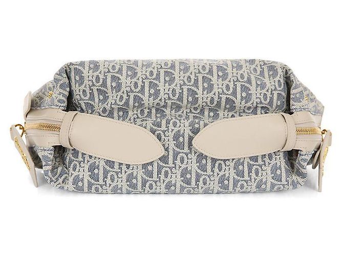 Dior Borsa a spalla obliqua D-Journey piccola Blu - vista 5