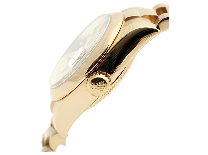 Rolex Echtes Gold Datejust Champagner Gold Damenarmbanduhr Golden - Ansicht 10