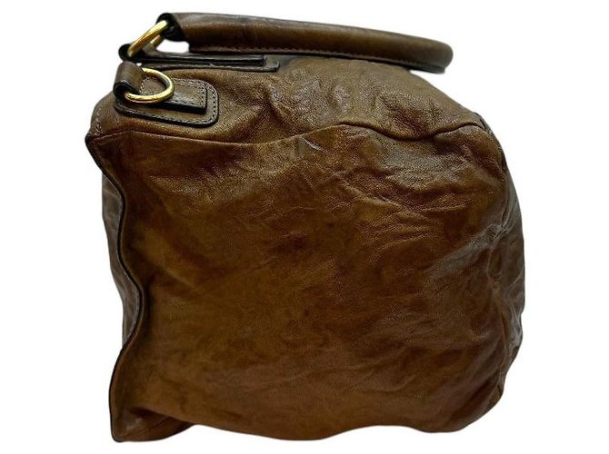 Givenchy Borsa tote media marrone Pandora Wrinkle - vista 6