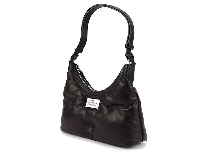 Maison Martin Margiela Borsa Hobo Glam Slam Nero - vista 4
