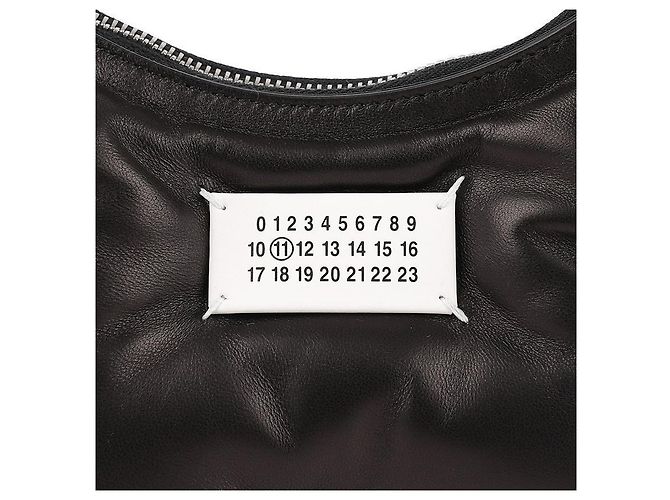Maison Martin Margiela Borsa Hobo Glam Slam Nero - vista 9