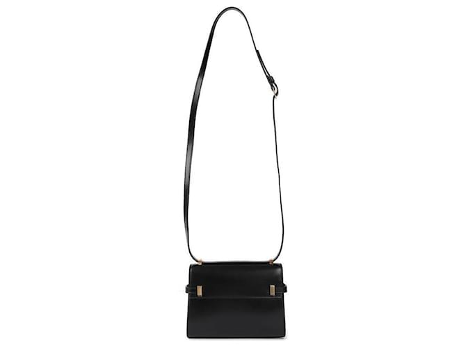 Saint Laurent Borsa a tracolla Manhattan Mini Nero - vista 5