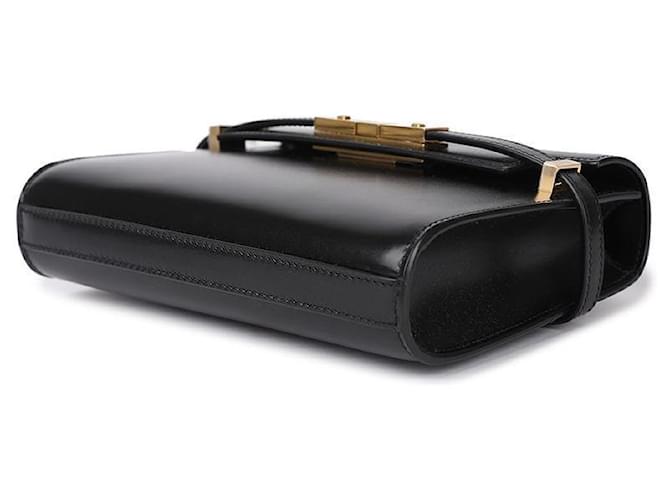Saint Laurent Borsa a tracolla Manhattan Mini Nero - vista 6