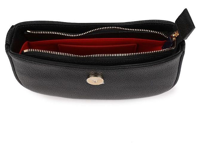 Salvatore Ferragamo Borsa a Spalla Gancini Mini Nero - vista 7