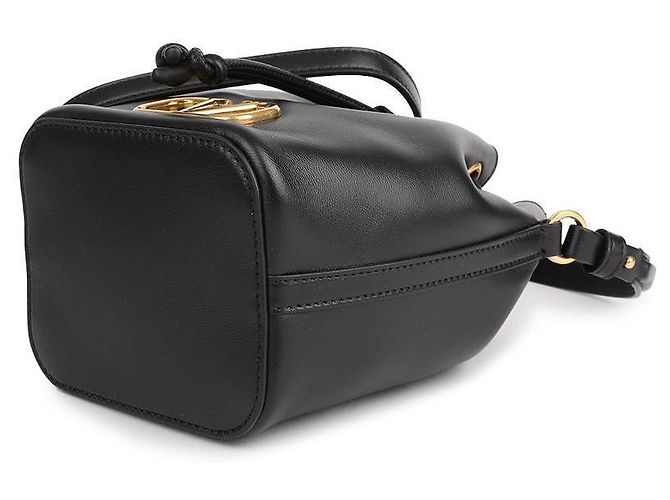 Valentino Logo Bucket Bag Schwarz - Ansicht 6