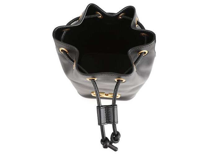 Valentino Logo Bucket Bag Schwarz - Ansicht 7