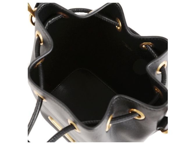 Valentino Logo Bucket Bag Schwarz - Ansicht 8