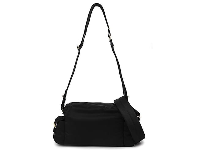 Prada Esplora Borsa a Spalla Medium Re-Nylon Nero - vista 5