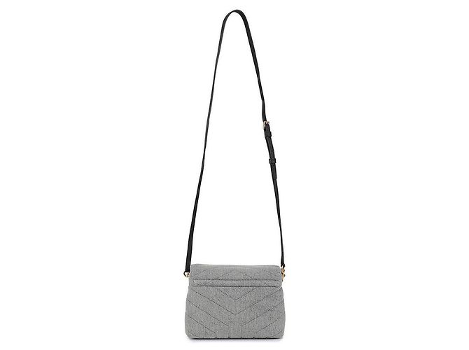 Saint Laurent Bolsa de brinquedos em denim acolchoado Azul - vista 5