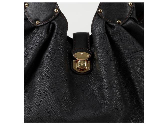 Louis Vuitton Borsa a Spalla Mahina Leo Nero - vista 2