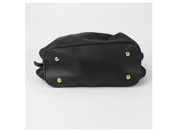 Louis Vuitton Borsa a Spalla Mahina Leo Nero - vista 6